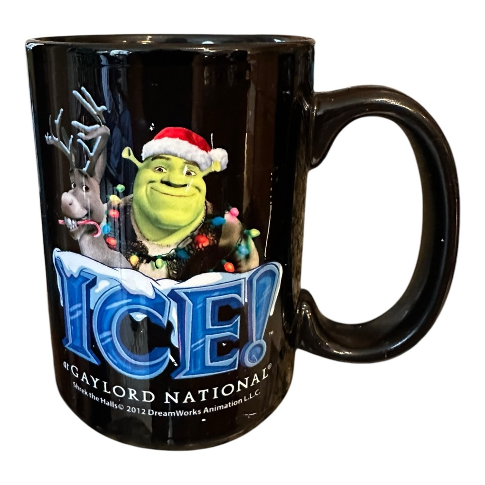 Shrek the Halls Mug 'ICE! at Gaylord National' 2012 Dream Works Collectible Mug